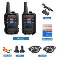 MRIWG วิทยุสื่อสารสองทางสองทางสองย่านความถี่ UHF เด็กๆแบบพกพาเครื่องส่งรับวิทยุขนาดเล็ก C50 2ชิ้นวิท