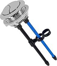 48mm/1.86 inch Toilet Tank Button Toilet Button Flush Button Replacement with Thread Diameter Dual P