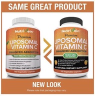 Nutrivein Liposomal Vitamin C 1600mg 180粒 脂質維他命C