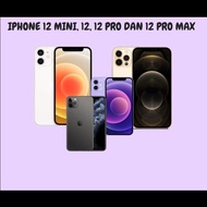 IPHONE 12MINI/12/12PRO/12PM DI JAMIN SECOND ORIGNAL.