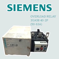 OVERLOAD RELAY TYPE 3UA58 40-2P (50-63A) SIEMENS BRAND
