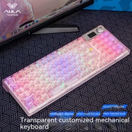 ZFEIO Aula F98 Pro Mechanical Keyboard With Three Modes Usb/2.4g/bluetooth Wireless Keyboard Rgb Bac