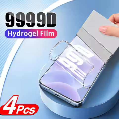 4PCS Hydrogel Film For Samsung Galaxy A37 A51 A52 A52s 5G A53 5G Soft Screen Protector For Samsung G