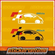 Car Sticker Honda Jazz Fit GK GK5 SPOON SEEKER MUGEN TYPE ONE IVTEC SOHC