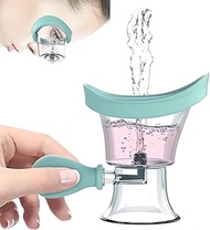Eye Wash Cup, Eye Wash Kit - Silicone Manual Air Pressure Eye Cleaning Cup for Eye Rinse, Portable E