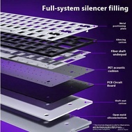 Mini60 AULA HE Magnetic Switch RGB Tri Mode Wireless Mechanical 8000Hz 0.01mmRT Gaming Keyboard Gam