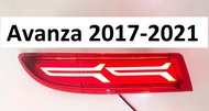 Led gầm sau Toyota Avanza 2017-2021 và 2022-2023 led cản sau 3 chế độ xi nhan chạy Avanza 2018 2019