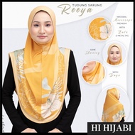 Tudung Bawal Instant Awning Scuba XXl  Tudung Muslimah Kain Mosscrepe Tudung Sarung