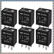 [qingyid002.] For Select  , Explorer Vehicles 6 Pack 8T2T-14B192-AA 12VDC 30A 4-Pin SPST Automotive 