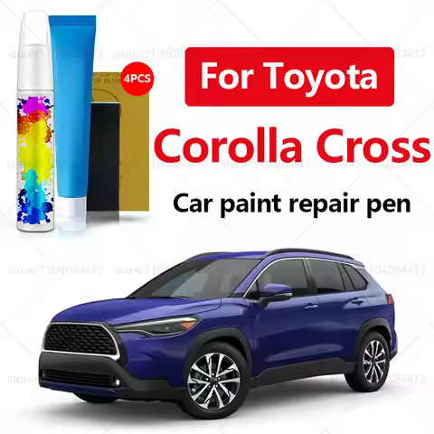 Car Paint Repair Pen For 2020-2025 Toyota Corolla Cross Paint Scratch Repair Accessories 4PCS White 