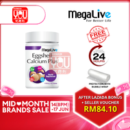 [YOU PHARMACY] MEGALIVE EGGSHELL CALCIUM PLUS 45S / 2X45S