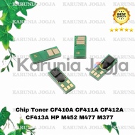 Chip Toner CF410A CF411A CF412A CF413 Color Laser M452 MFP M477 M377