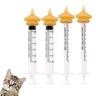 1/3/5ML Syringe Pet Cat Feeding Miracle Nipple for Kitten and Puppy Feeding Pacifier