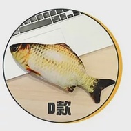 聖誕交換禮物寵物用品超活潑跳跳魚D款-黃魚