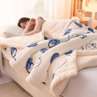 Meiji | ผ้าห่มฟelp Velvet หนาสำหรับฤดูหนาว