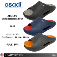 ASADI 1617 MAN'S SLIPPER WIDE FEET HIGH EVA DENSITY DESIGN | KASUT LELAKI KAKI LEBAR [ ready stock +