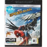 4K BLURAY : SPIDERMAN HOMECOMING ( ORIGINAL 4K + BLURAY )