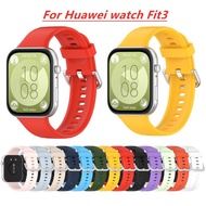 Silicone Strap for Huawei Watch Fit3 Watch Strap for Huawei Watch Fit 3 Accessories