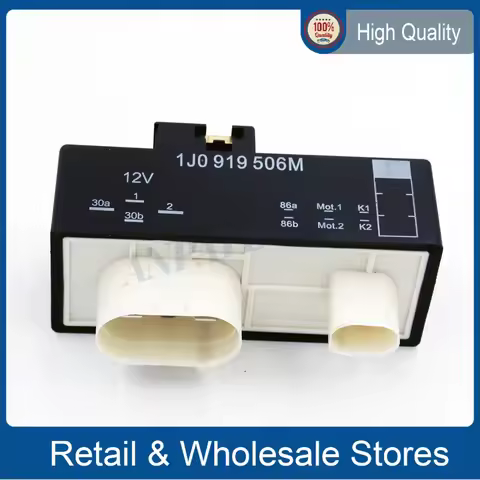 1J0919506M 1J0 919 506 M Radiator Cooing Fan Relay for Polo Lupo Fox Bora Golf FOR A3 S3 For Ibiza L