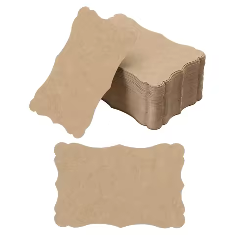 120/200Pcs 3.7"x2.4" Blank Paper Business Card Small Index Flash Cards Words Message Note Card Mini 