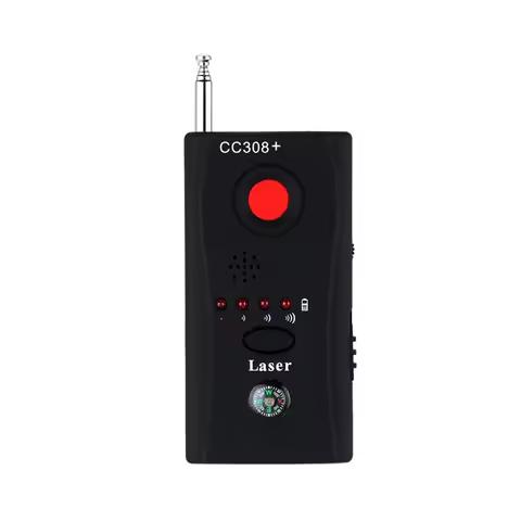 Portable CC308+ Detector Radio Wave Signal Detection Wireless Camera Lens Signal Detection WiFi RF G