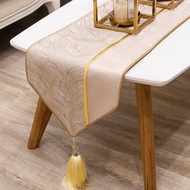 Simple Minimalist Home Tablecloth Cream Onyx Table Runner 2972