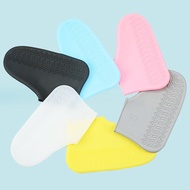 1Pair Silicone Waterproof Shoes Cover Reusable No-Slip Silicone Shoe Protectors for Kids Women Men