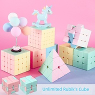 rubik cube 2x2 rubik cube 3x3 magnetic rubik cube Macaron Rubik's Cube Second-Order Third-Order Four
