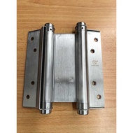 Ecrew Stainless Steel Cowboy Hinges Cowboy Door Double Action Spring Hinges 6''