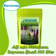 Pupuk Nutrisi Hidroponik AB Mix NETAFARM - SAYUR BUAH 100 lt - PREMIUM