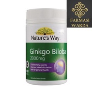 Natures Way Ginkgo 2g 100 Tablets
