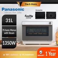 Panasonic NU-SC280W 31L Steam Convection Cubie Oven | NU-SC280WMPQ (Healthy Fry Air Fryer Oven Ketuh