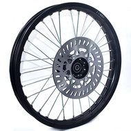 [HOT 2023] 1.60x 17 inch Front Rims Aluminum Alloy Plate Wheel Rims with Disc Brake 1.60 x 17"inch for KLX CRF Kayo Apollo BSE Pit Bike