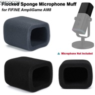 SHOOGOO 1pcs Mic Windscreen Cover, Replacement Windproof Microphone Muff, Audio Enhancement Noise Re
