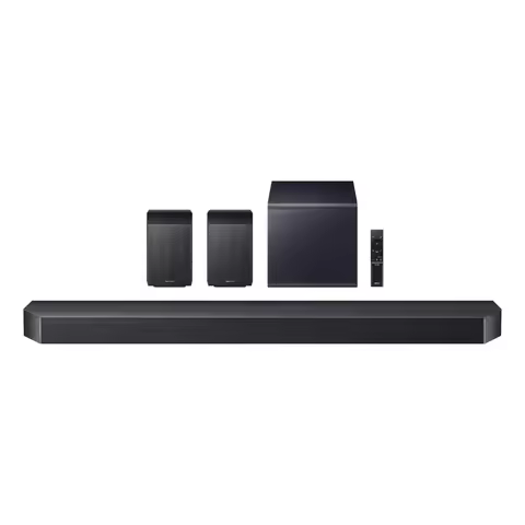 Samsung HW-Q990F 11.1.4Ch Wireless Soundbar System with Dolby Atmos, Subwoofer & Rear Speakers, Q-Sy