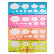 BPP Oval ruler ellipse template 2060 ellipse mold