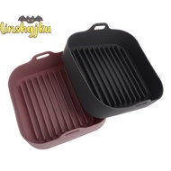 [linshgjkuS] AirFryer Silicone Pot al Air Fryers Oven Accessories Bread Fried Ch [NEW]