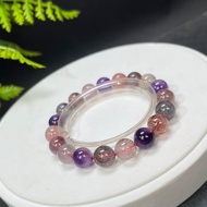 冰透超級能量七水晶手串 10mm 超七水晶手錬 凈化心靈 提升氣場