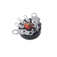 Flat Foot with Switch RV12MM B10K B50K Potentiometer B503 B103 Power Amplifier Volume Potentiometer