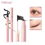 [Official]PINKFLASH OhMyPinkFlash Makeup set Eye makeup Waterproof Liquid Eyeliner+ Maskara tidak mu