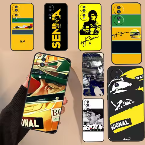 Ayrton Senna Case For Honor Magic 5 Lite Pro X6a X7a X8a X9a X8 X9 8X 9X Honor 10 50 70 90 Lite Cove