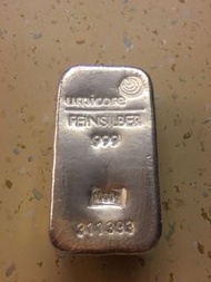 Umicore 1KG 999銀條 市面已缺貨