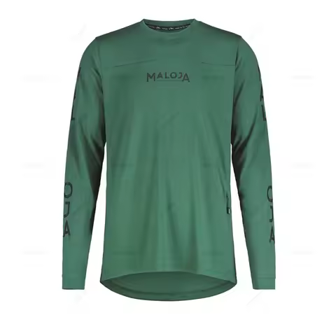 Maloja Downhill Jersey for Men, MTB Jersey, MX Motocross Jersey, Off Road Mountain Enduro, Summer