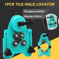 Adjustable 4mm-83mm Tile Hole Locator Drill Bit Ceramic/Glass/Marble Hole Saw Guide Sucker Bas Ready