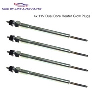 4x New Glow Plugs 11V For KIA Sorento I 2.5L CRDi D4CB 2003 2004 2005 2006 2007 2008 2009 36710-4A10