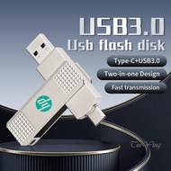 2TB Mini USB Flash Drive - Type-C Ultra Dual USB3.0 Thumb Drive for Storage