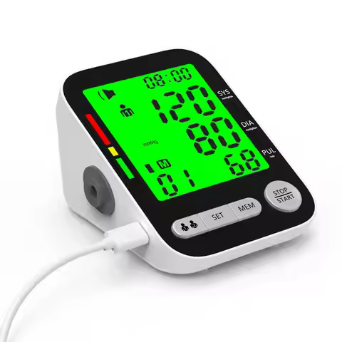 High Accurate Blood Pressure Monitor Digital Sphygmomanometer Bp Monitors Electronic Tonometer Arm C