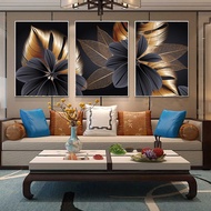 Abstract Plant Flower Art Canvas Painting Poster Modern Wall Art Decoration Painting Frameless Paint