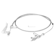 pikdsg Kickdown Cable, Portable Lightweight Rubber Iron Detent Transmission Cable  for Chrysler 727