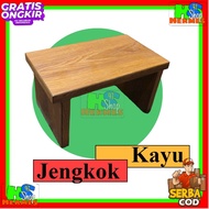 KAYU Wooden Squat/Squat/Squat Wood Chair